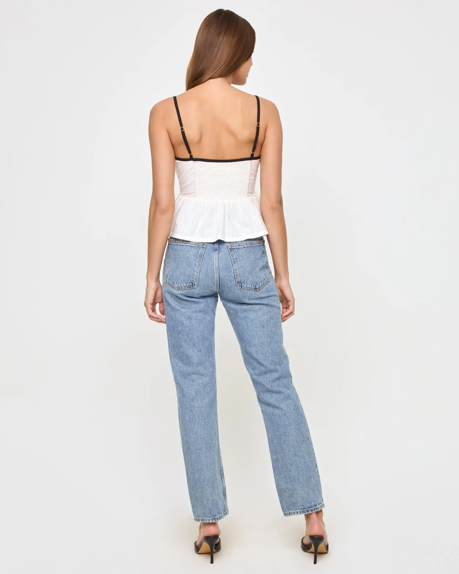 Agnes Top - Cream-Black sold by l*space product image thumbnail 4