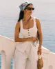 Sofie Vest - White sold by l*space
