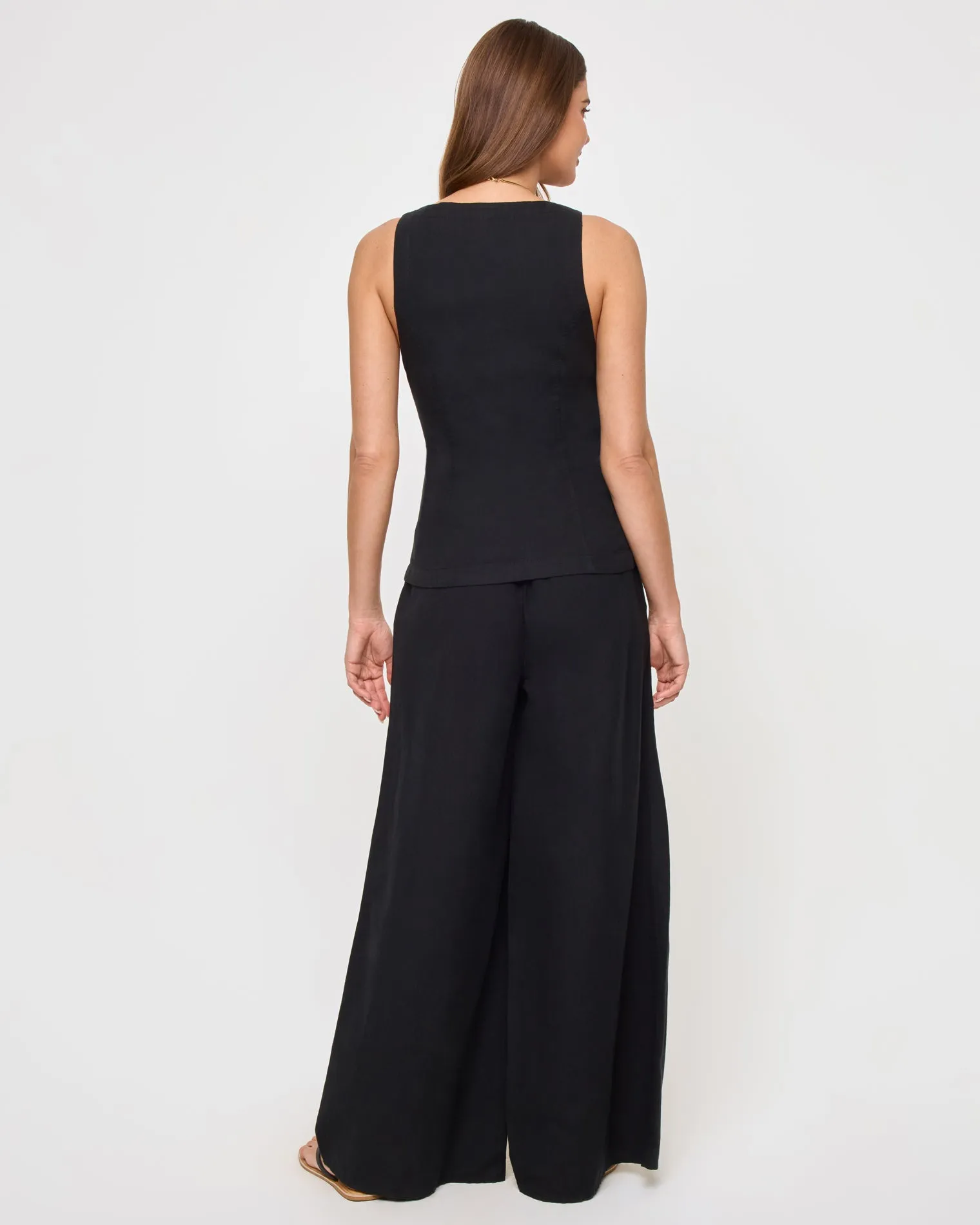 Sofie Vest - Black sold by l*space product image thumbnail 4