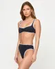 Effie Bikini Top - Black-Cream sold by l*space