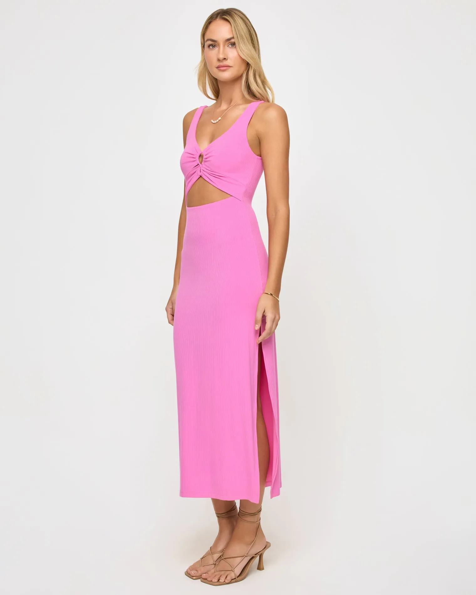 Camille Dress - Hottest Pink sold by l*space product image thumbnail 2