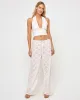 Lily Pant - Eyelet Cream sold by l*space