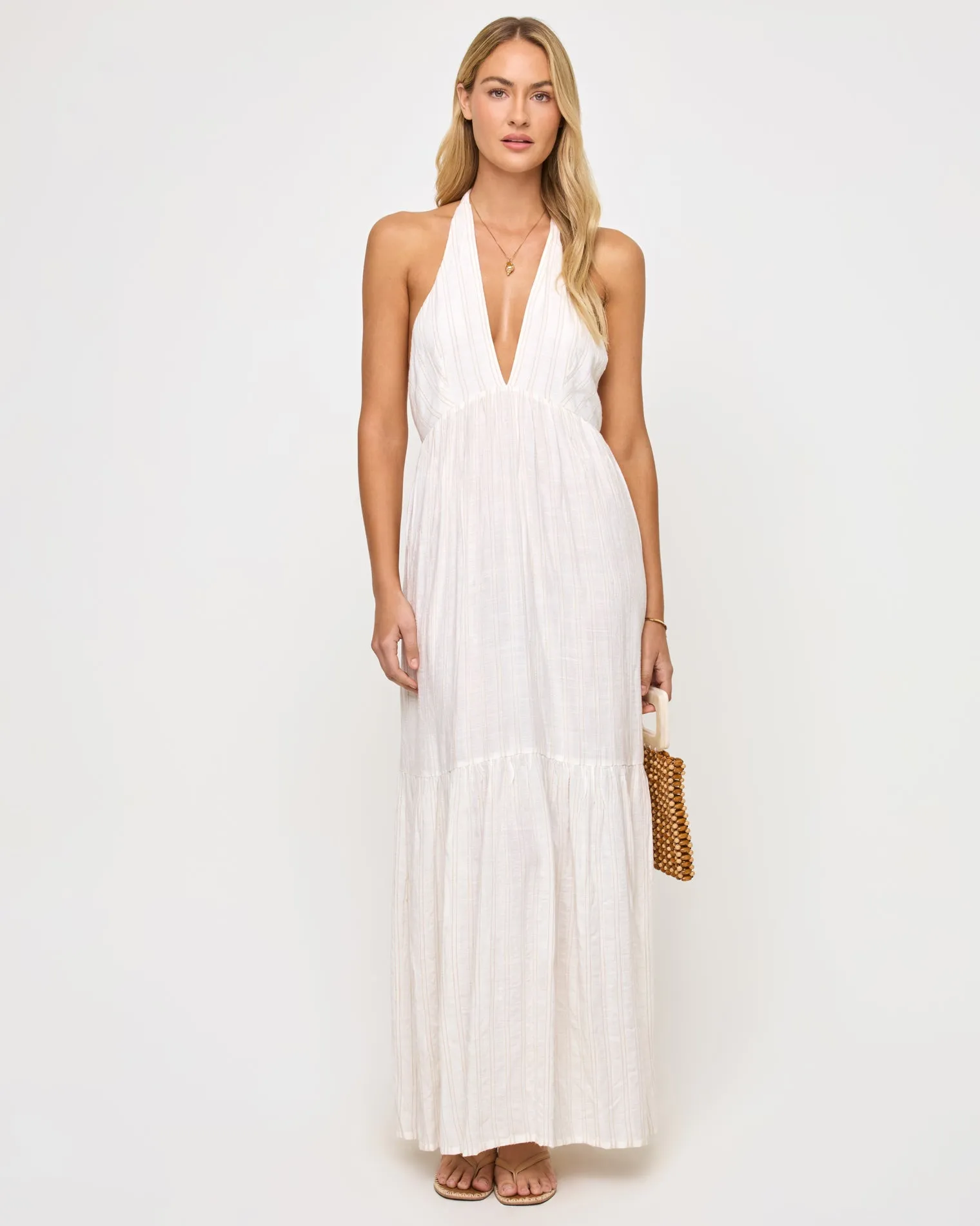 Soller Maxi Dress - Cream sold by l*space