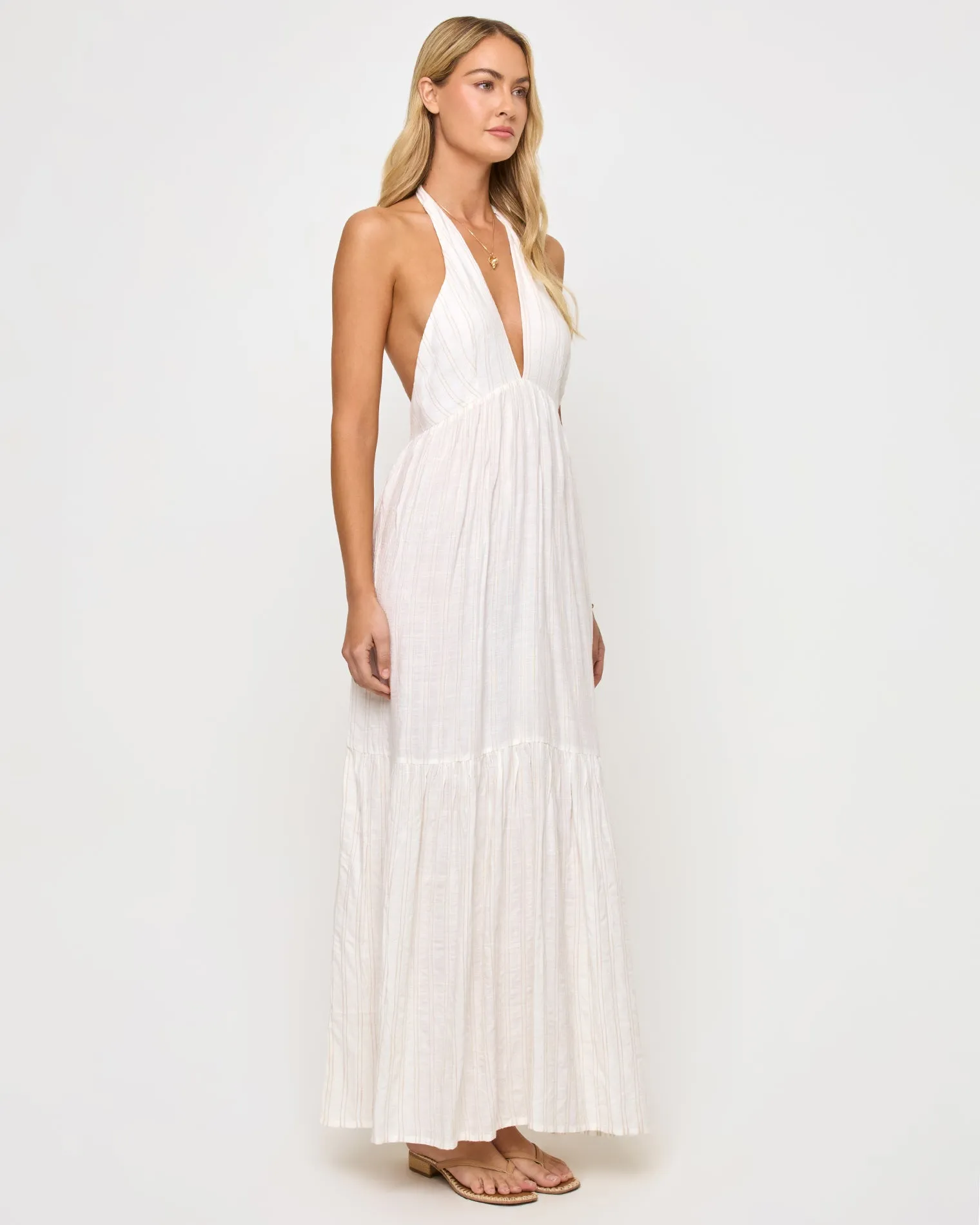 Soller Maxi Dress - Cream sold by l*space product image thumbnail 2