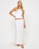 Stop and Stare Skirt - Cream sold by l*space
