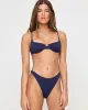 Belle Bikini Top - Midnight Blue sold by l*space