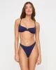 Belle Bikini Top - Midnight Blue sold by l*space