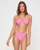 Belle Bikini Top - Hottest Pink sold by l*space