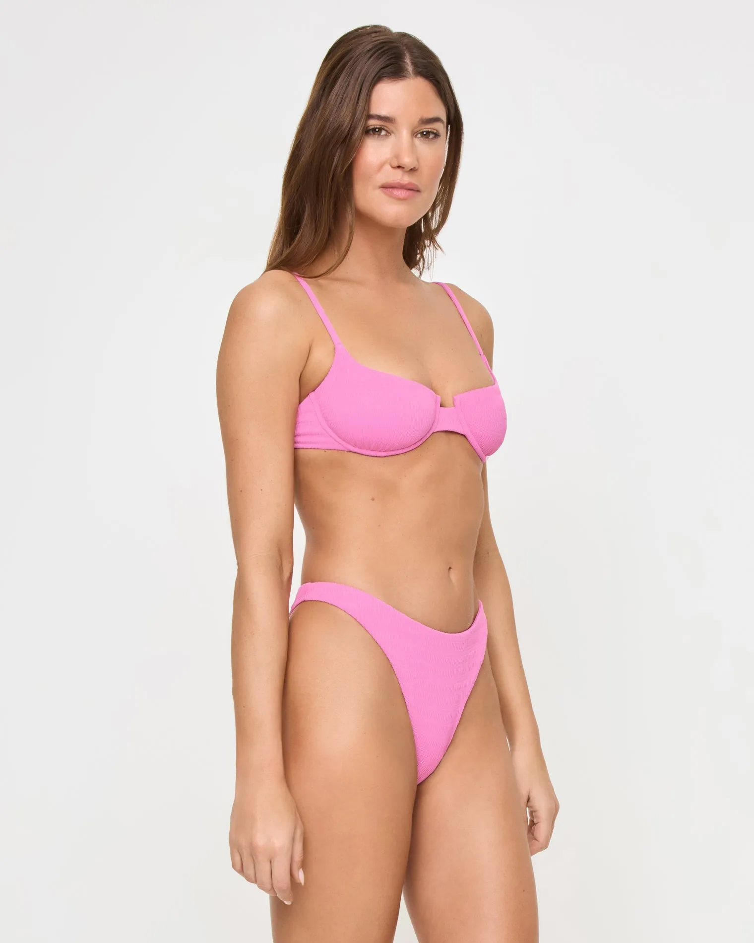 Belle Bikini Top - Hottest Pink sold by l*space product image thumbnail 4
