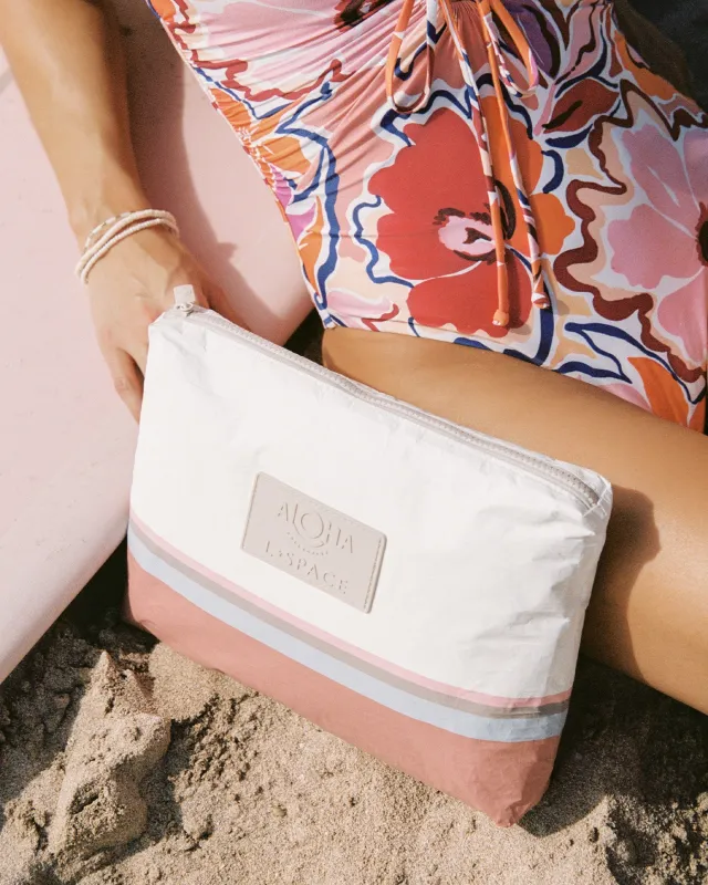 Aloha San Tropez Dipped Pouch - San Tropez Stripe sold by l*space