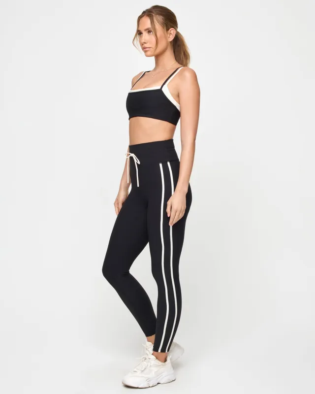 Sutton Pant - Black-Cream sold by l*space