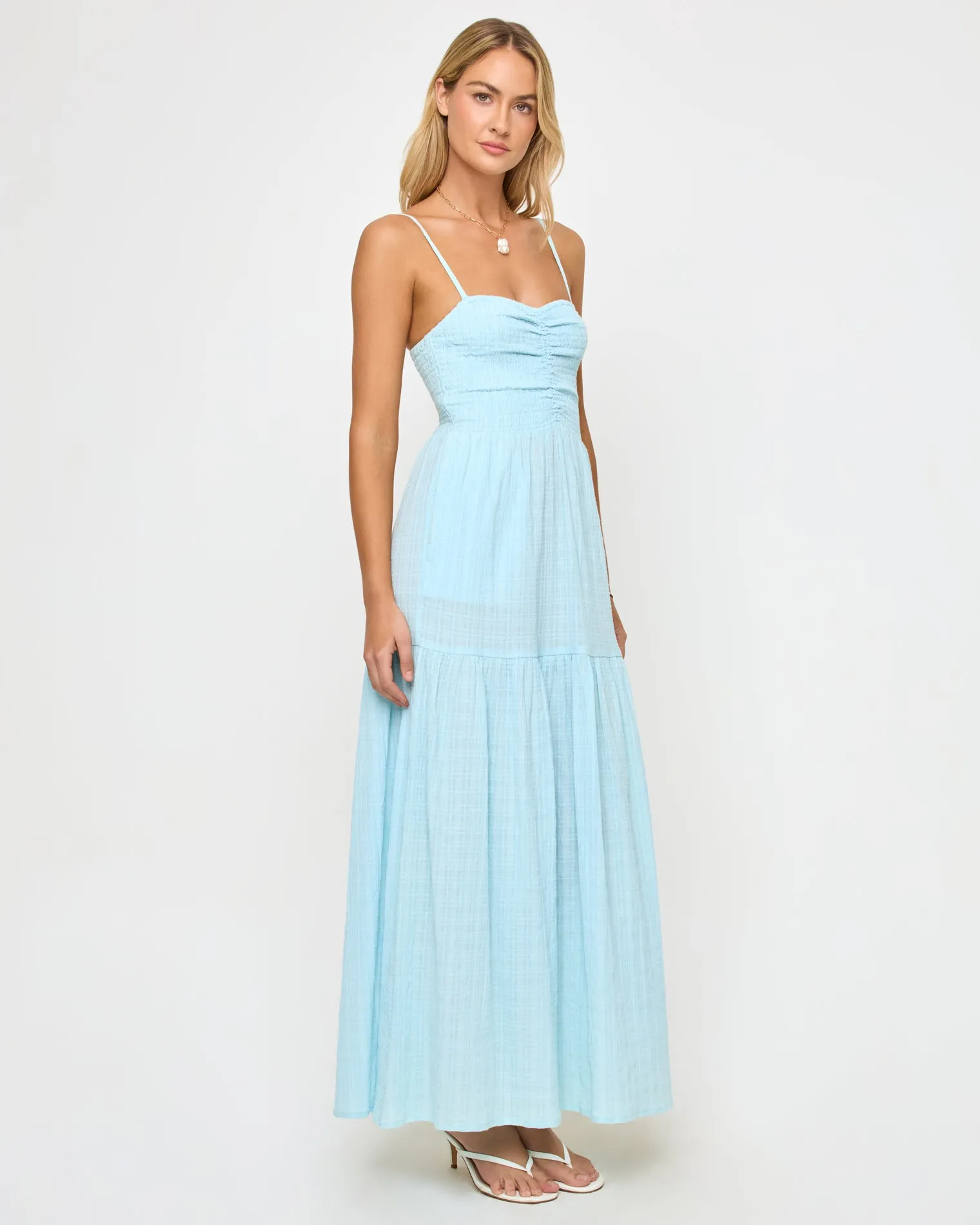 Mallorca Dress - Ibiza Blue sold by l*space product image thumbnail 2