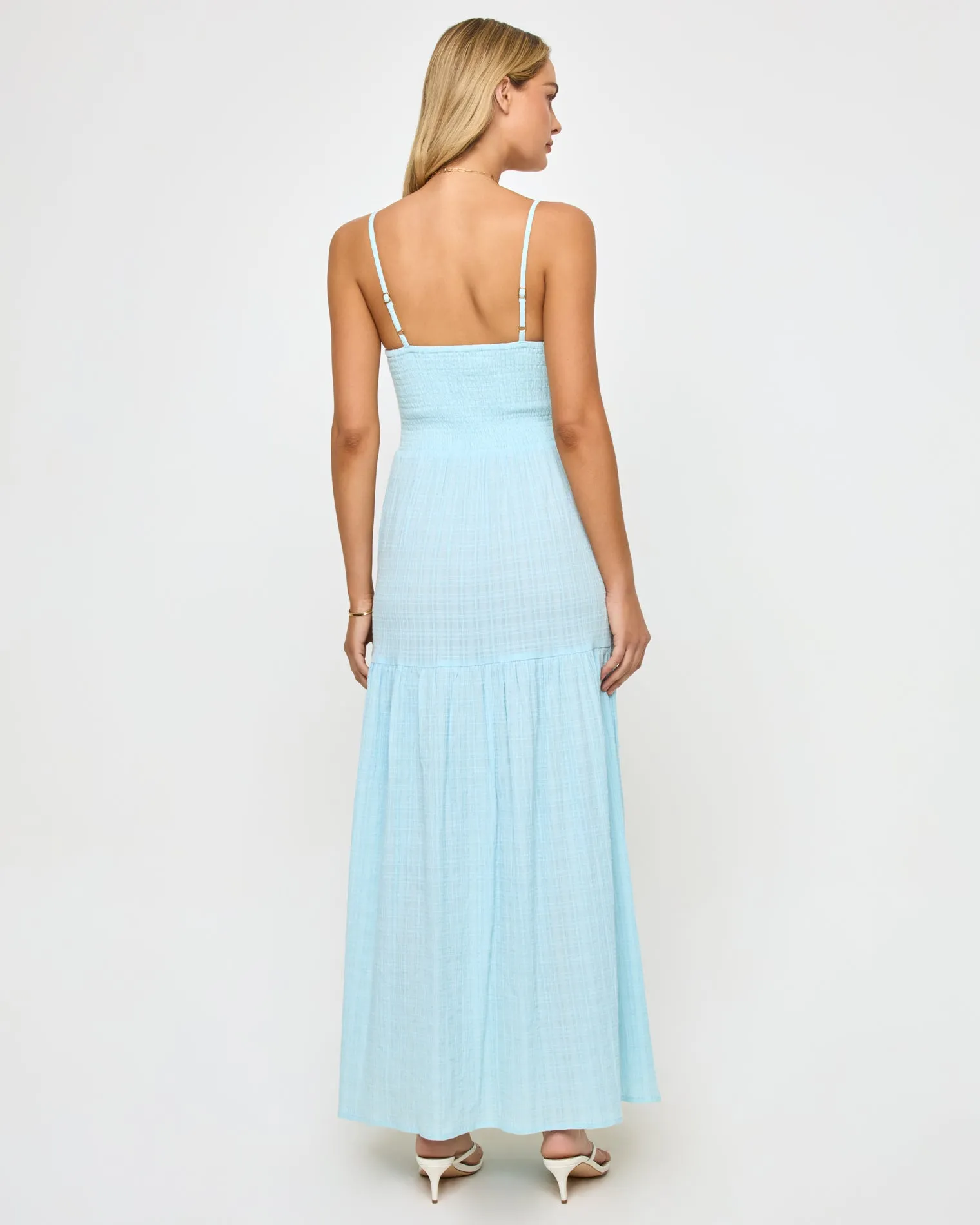 Mallorca Dress - Ibiza Blue sold by l*space product image thumbnail 3