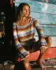 Lost Tides Top - Baja California Stripe sold by l*space