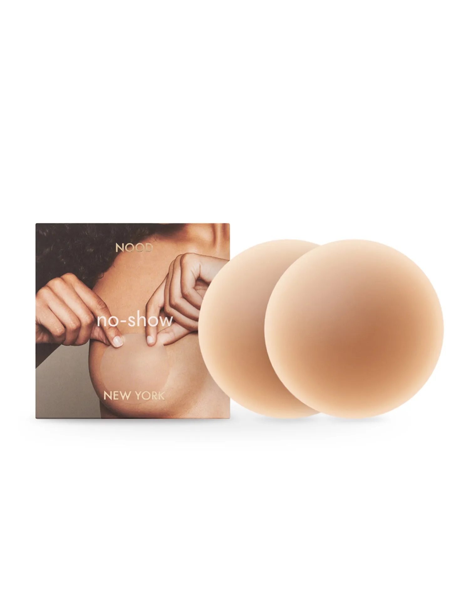 NOOD No Show Adhesive Nipple Covers - Tan sold by l*space