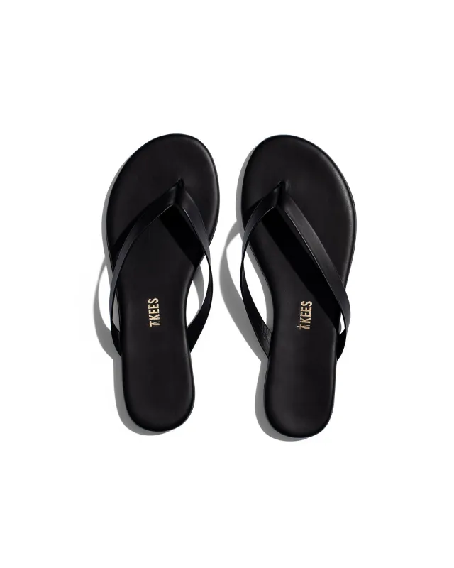 TKEES Boyfriend Sandals - Black sold by l*space