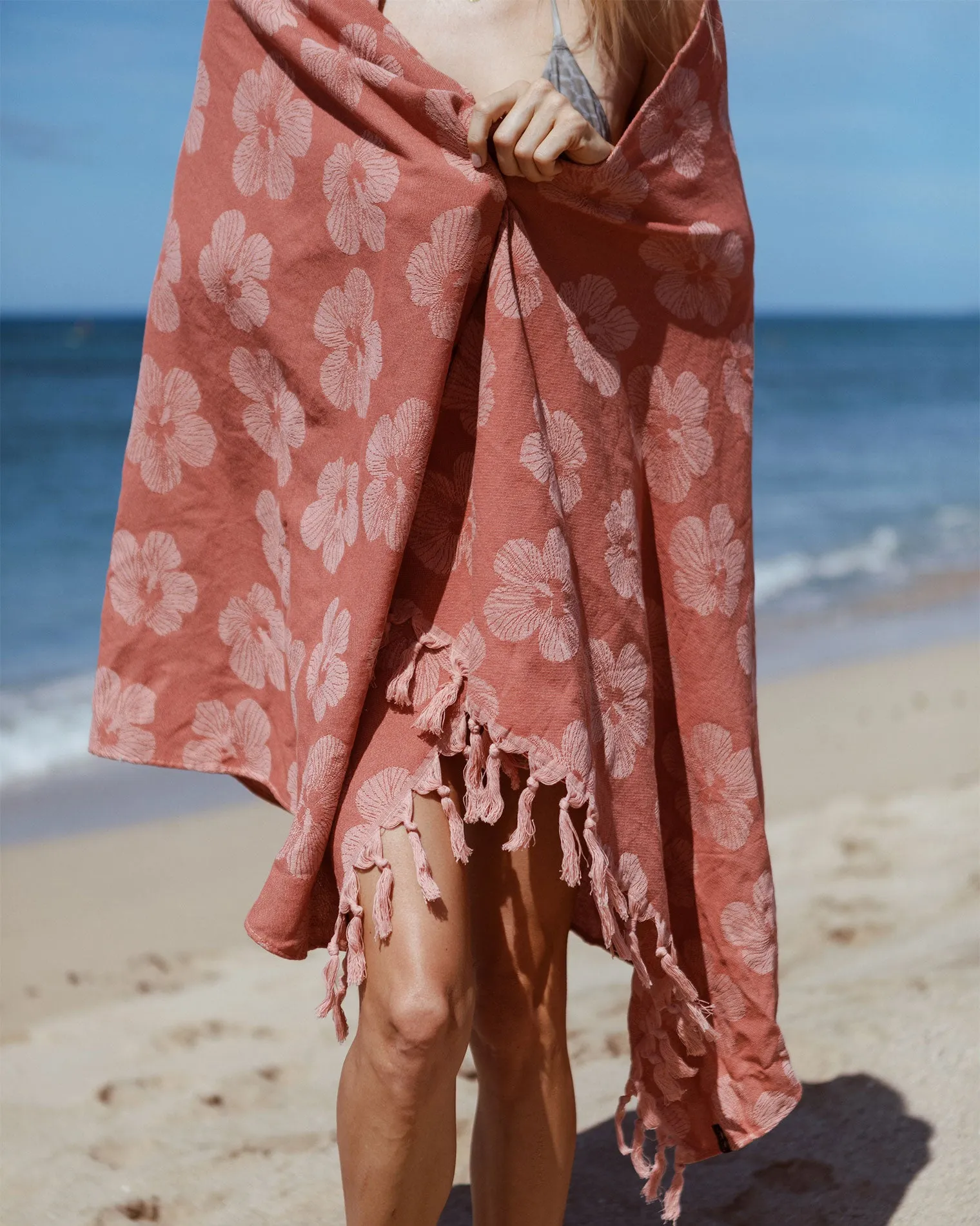 Slowtide Hau Turkish Towel - Warm Earth sold by l*space