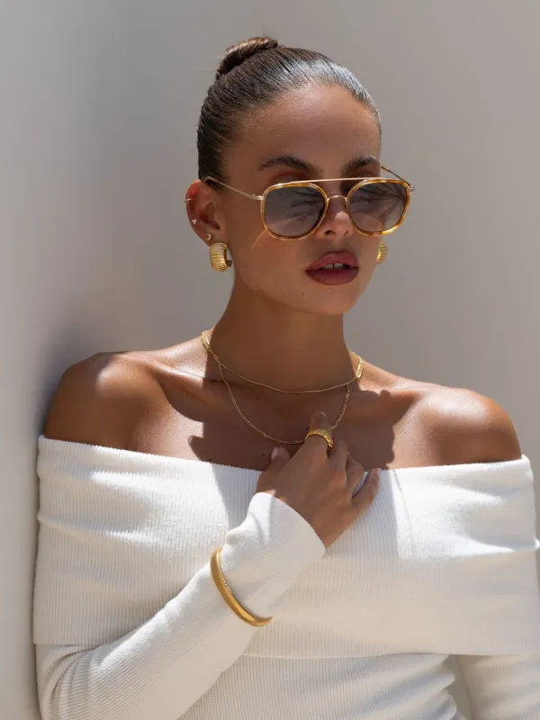 Freyrs Weston Sunglasses - Light Tortoise sold by l*space