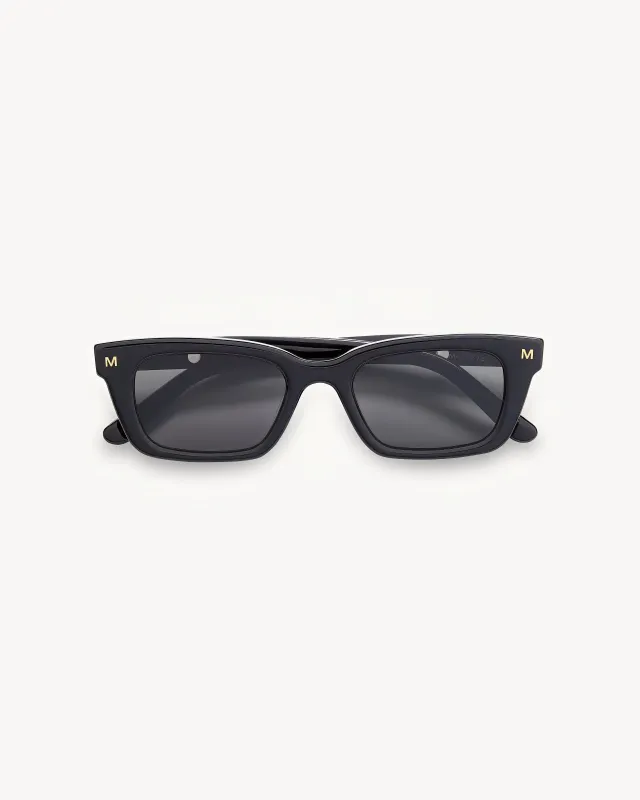 Machete Ruby Sunglasses - Black sold by l*space