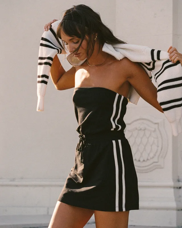 Decker Dress - Black Cream sold by l*space