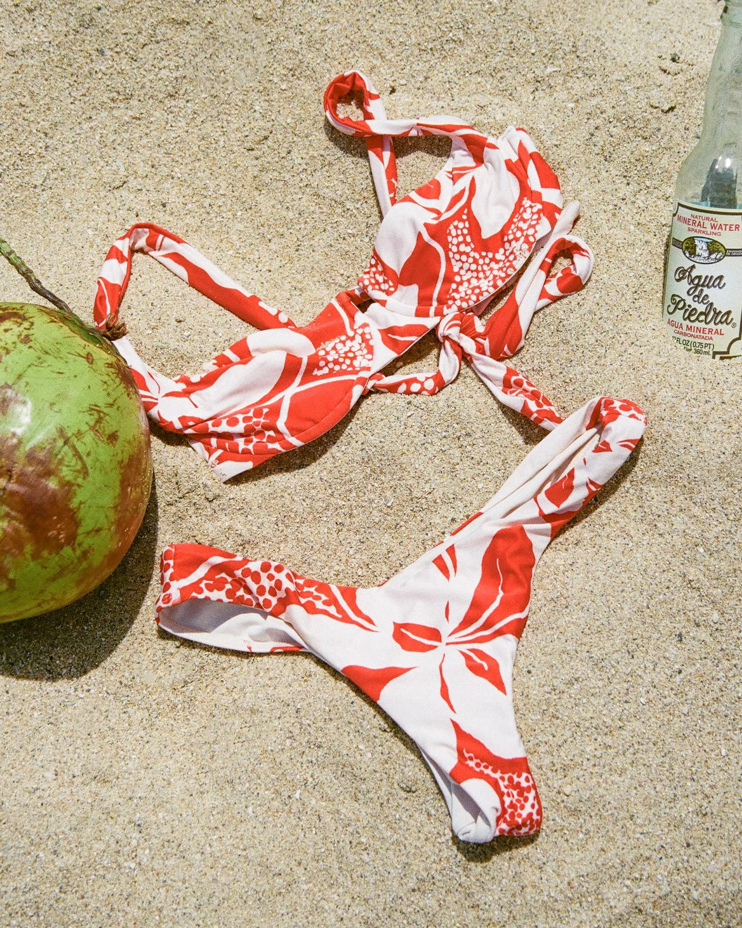 Rocky Bikini Bottom - Hibiscus Bloom sold by l*space product image thumbnail 2