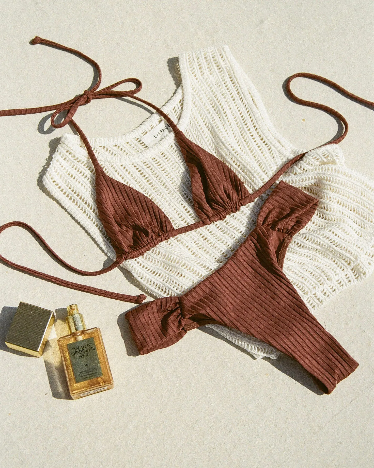 Sofia Bikini Top - Cafe sold by l*space