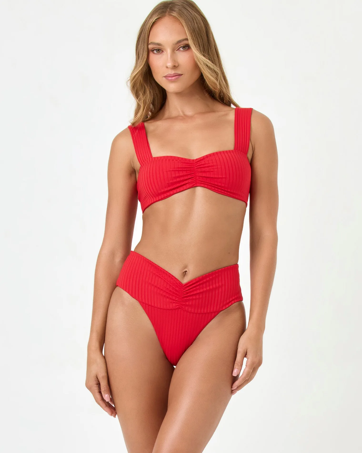 Marlee Bikini Top - Flame sold by l*space