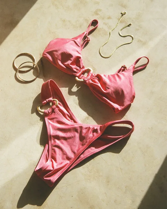 Amory Bikini Top - Begonia sold by l*space