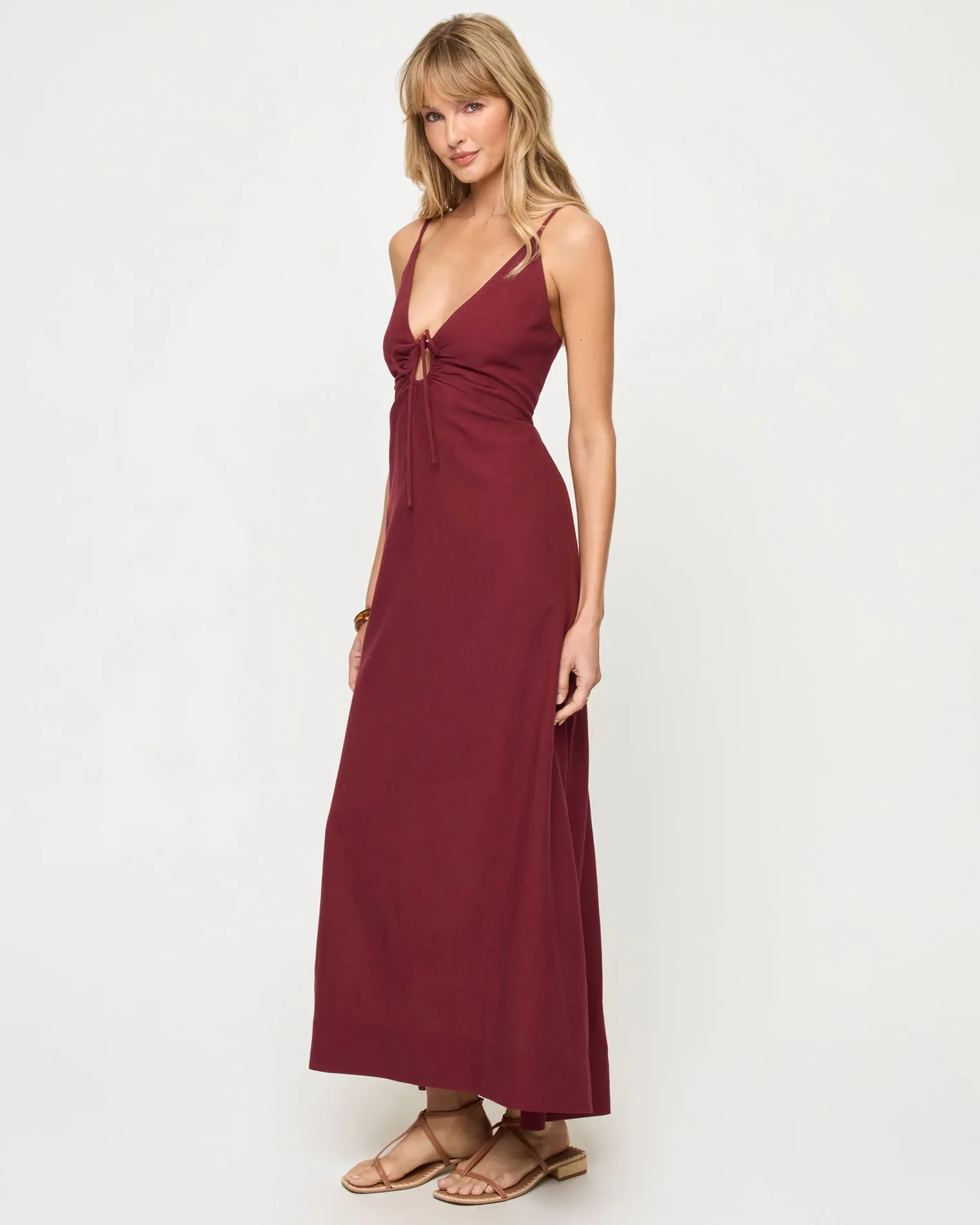 Mabel Maxi Dress - Sangria sold by l*space product image thumbnail 2