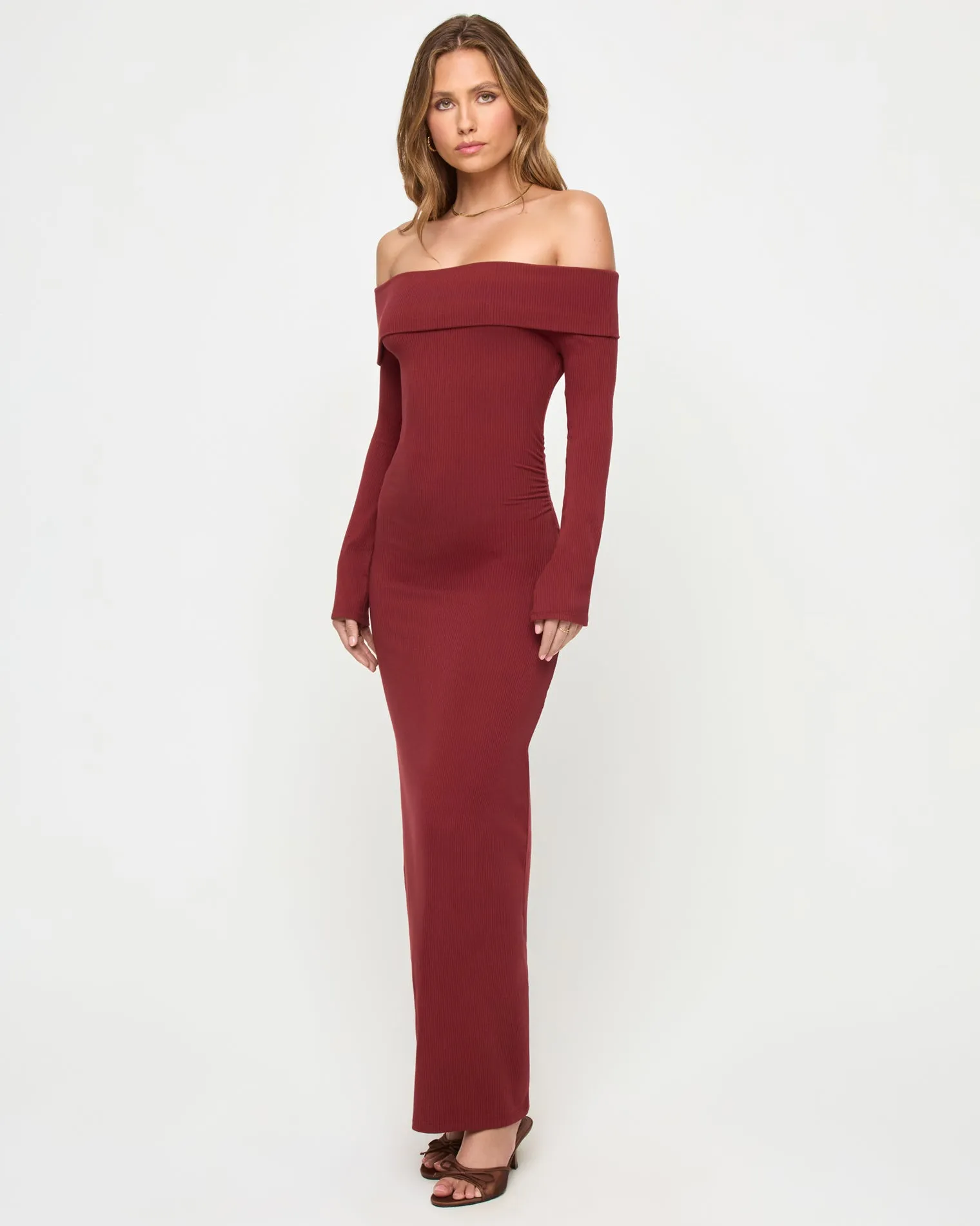 Carrie Dress - Sangria sold by l*space product image thumbnail 5