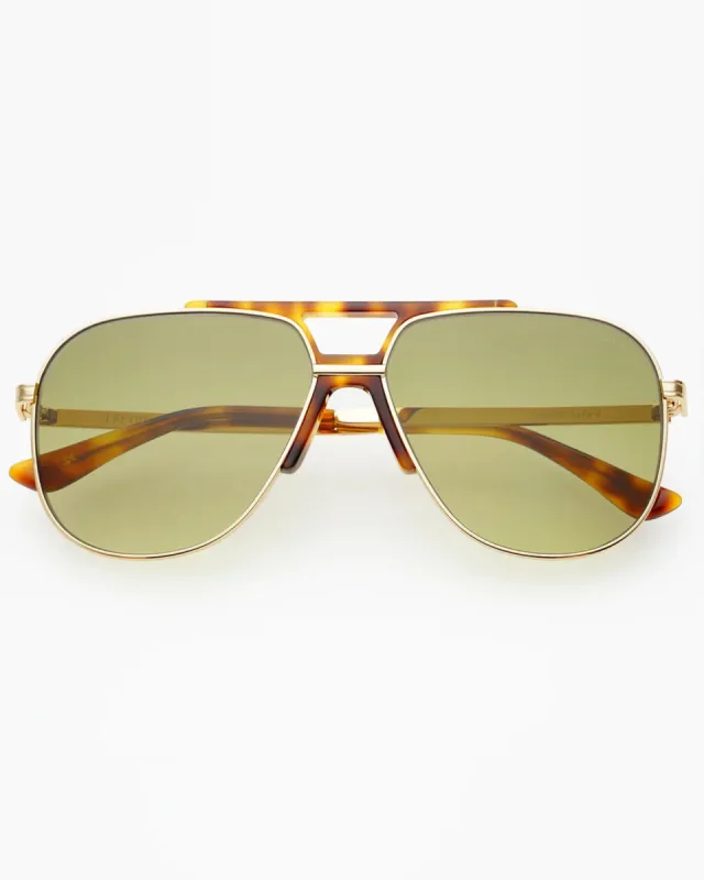 Freyrs Logan Sunglasses - Tortoise made by l*space