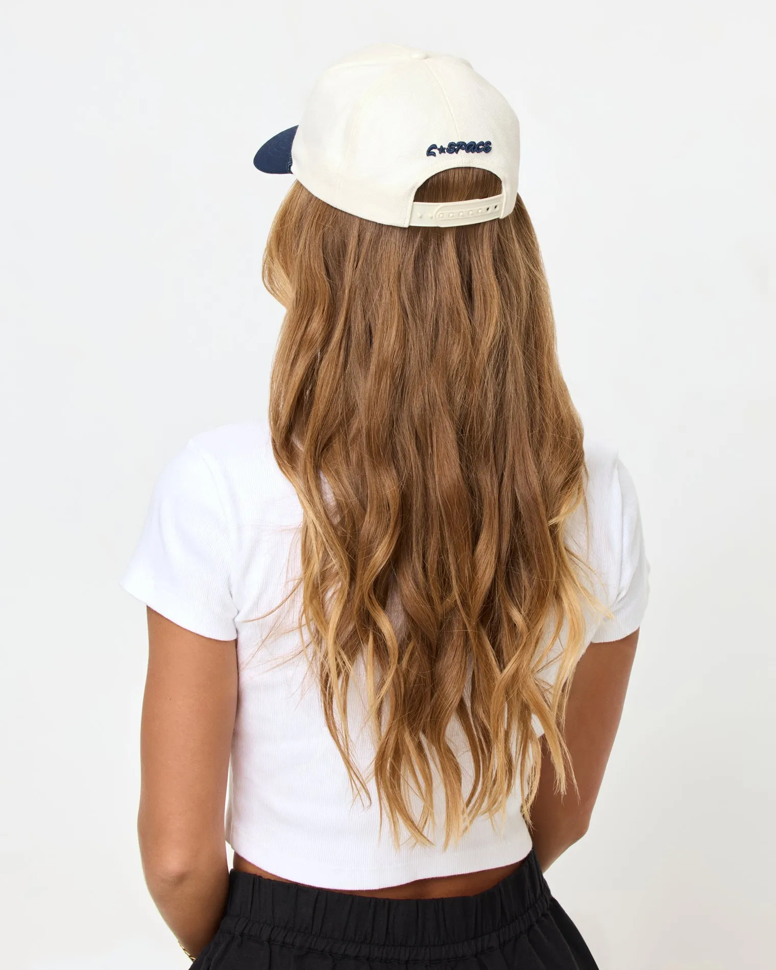 Newport Hat - Midnight Cream sold by l*space product image thumbnail 3
