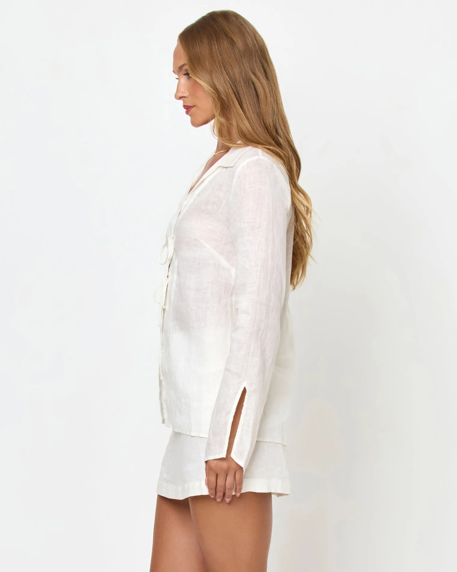 Venice Shirt - White sold by l*space product image thumbnail 5
