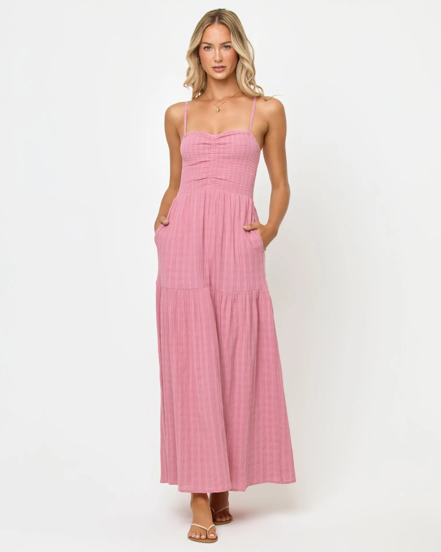 Mallorca Dress - Cherry Blossom sold by l*space product image thumbnail 4