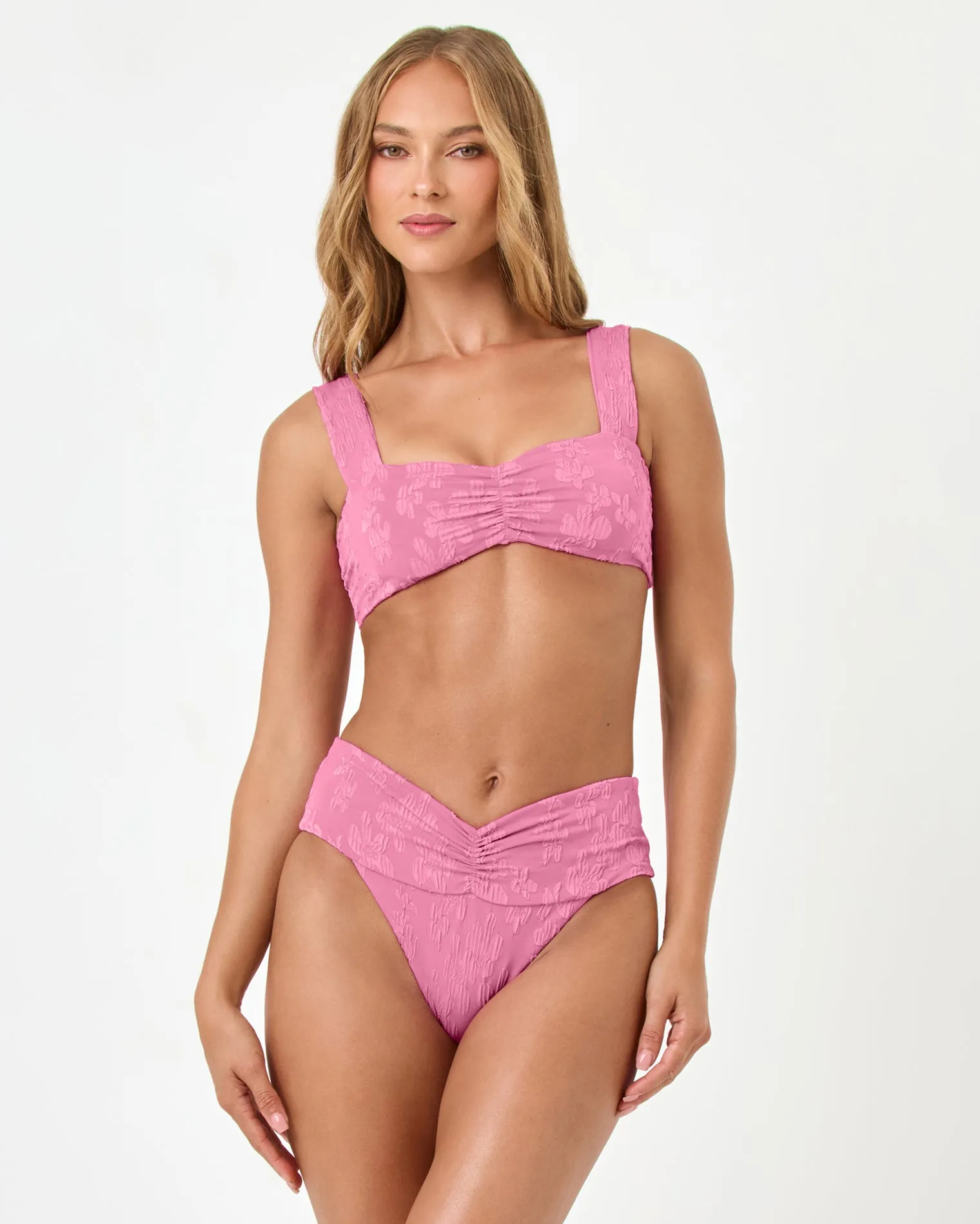 Marlee Bikini Top - Hottest Pink sold by l*space product image thumbnail 2