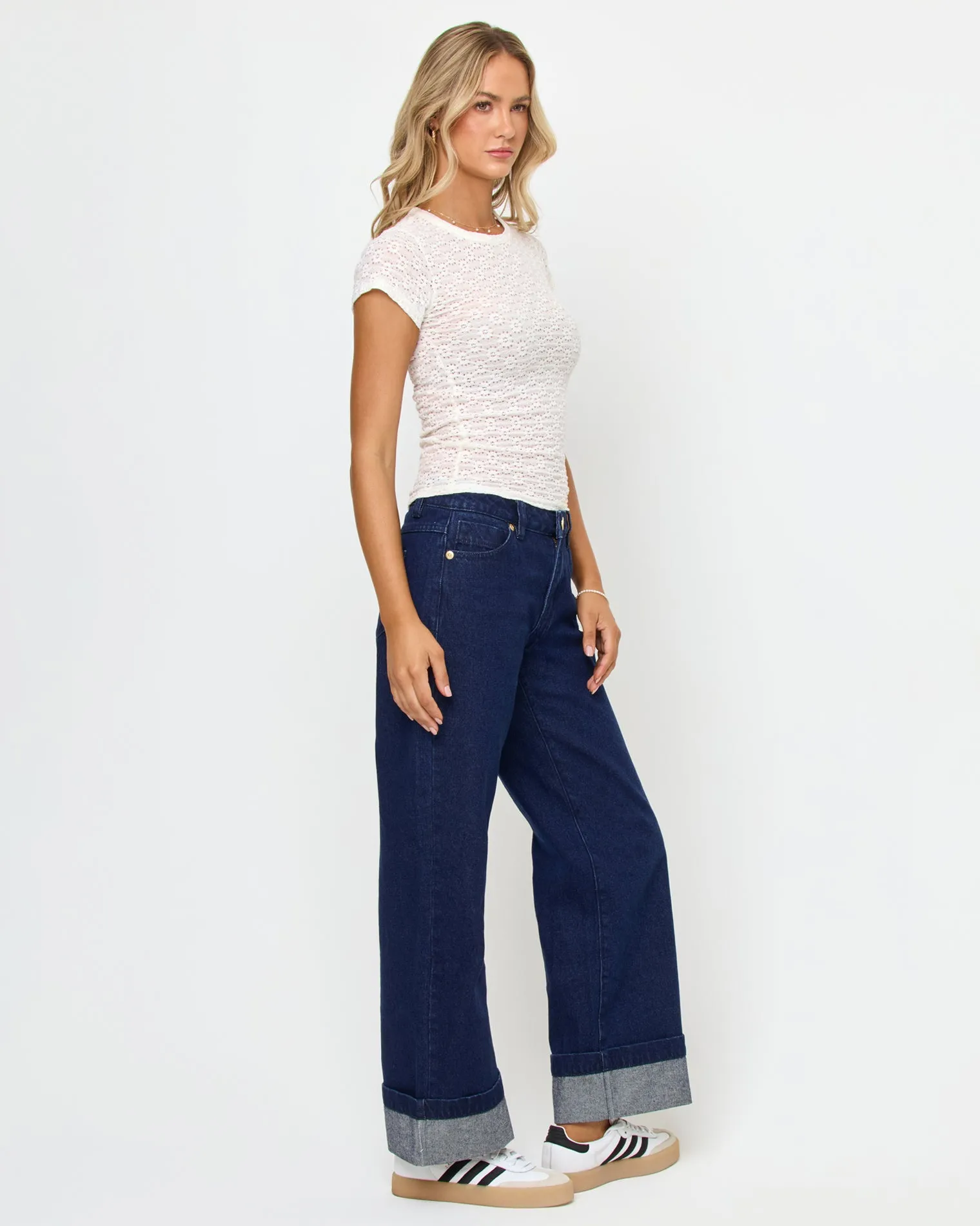Lily Rose Top - Cream sold by l*space product image thumbnail 3