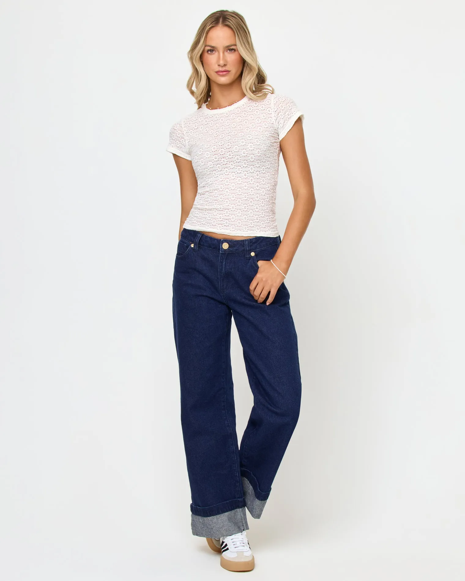 Lily Rose Top - Cream sold by l*space product image thumbnail 2