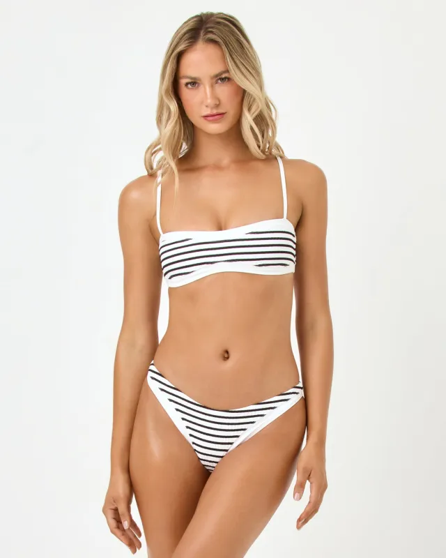 Madison Bikini Top - Sail Along Stripe sold by l*space
