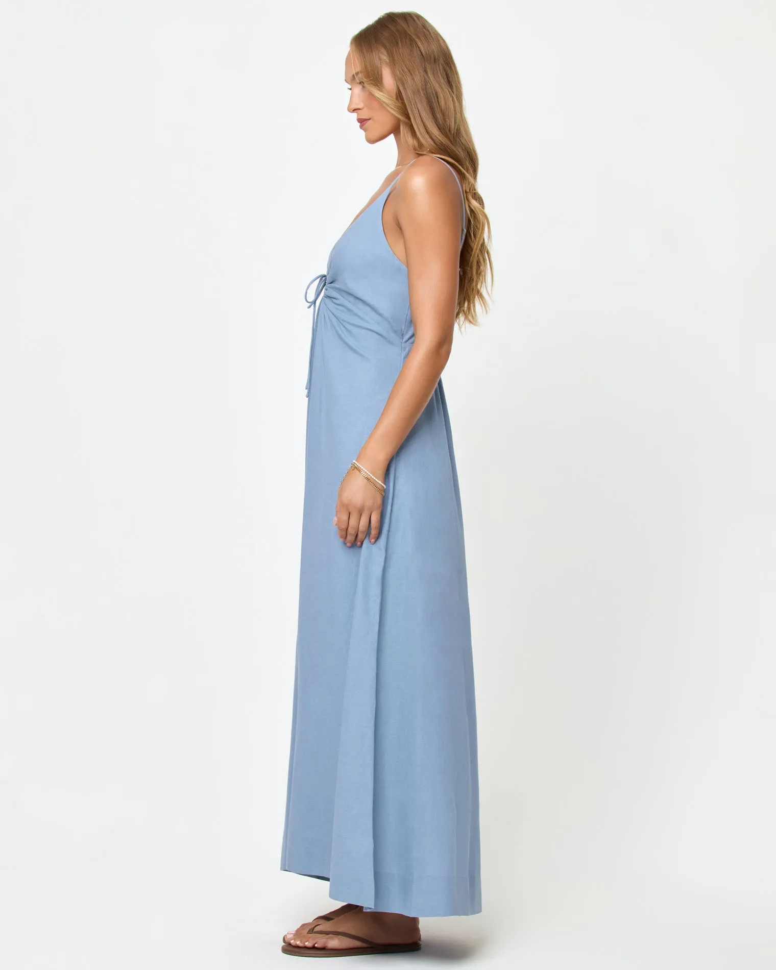Mabel Maxi Dress - Chambray sold by l*space product image thumbnail 3