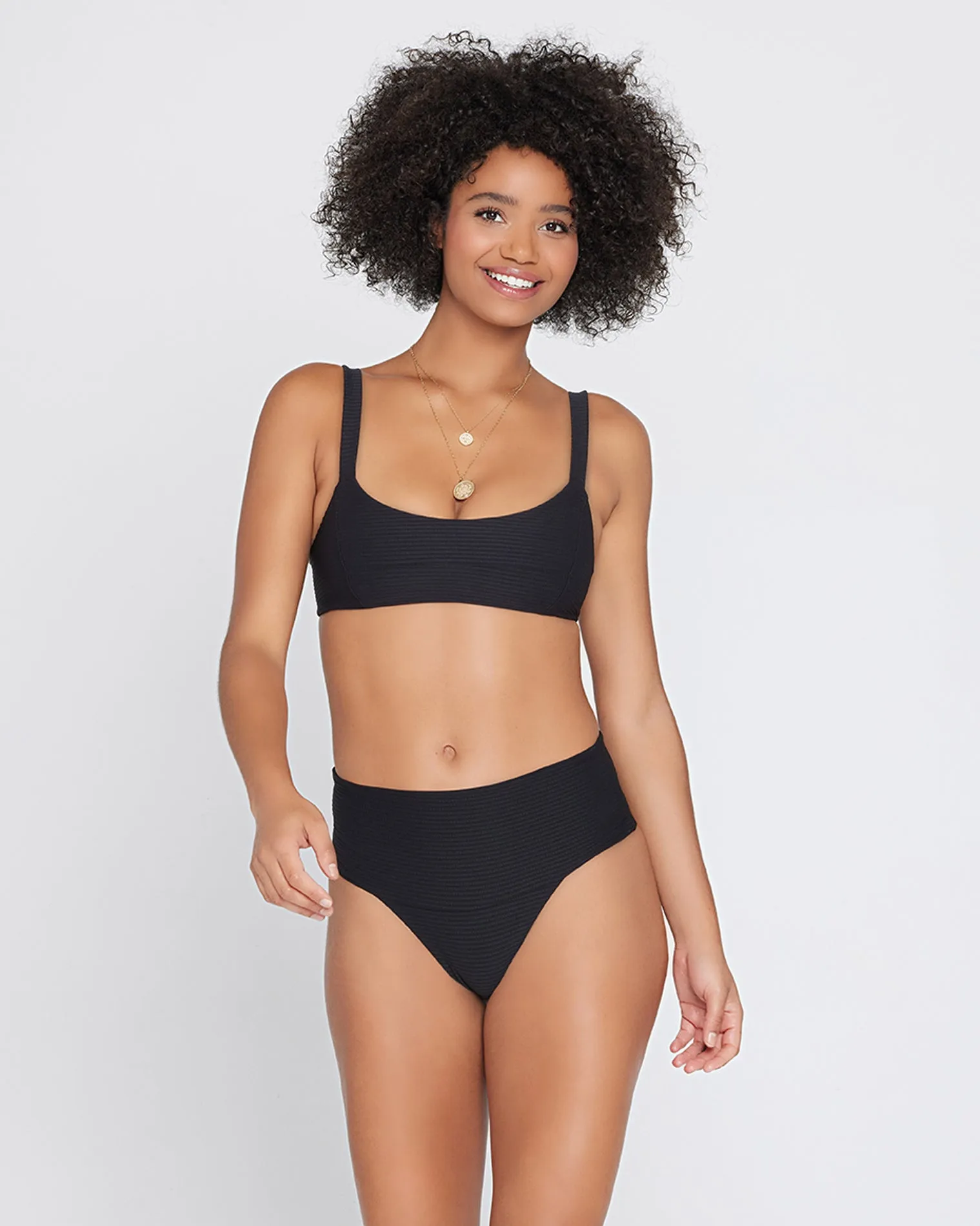 Jess Bikini Top - Black sold by l*space