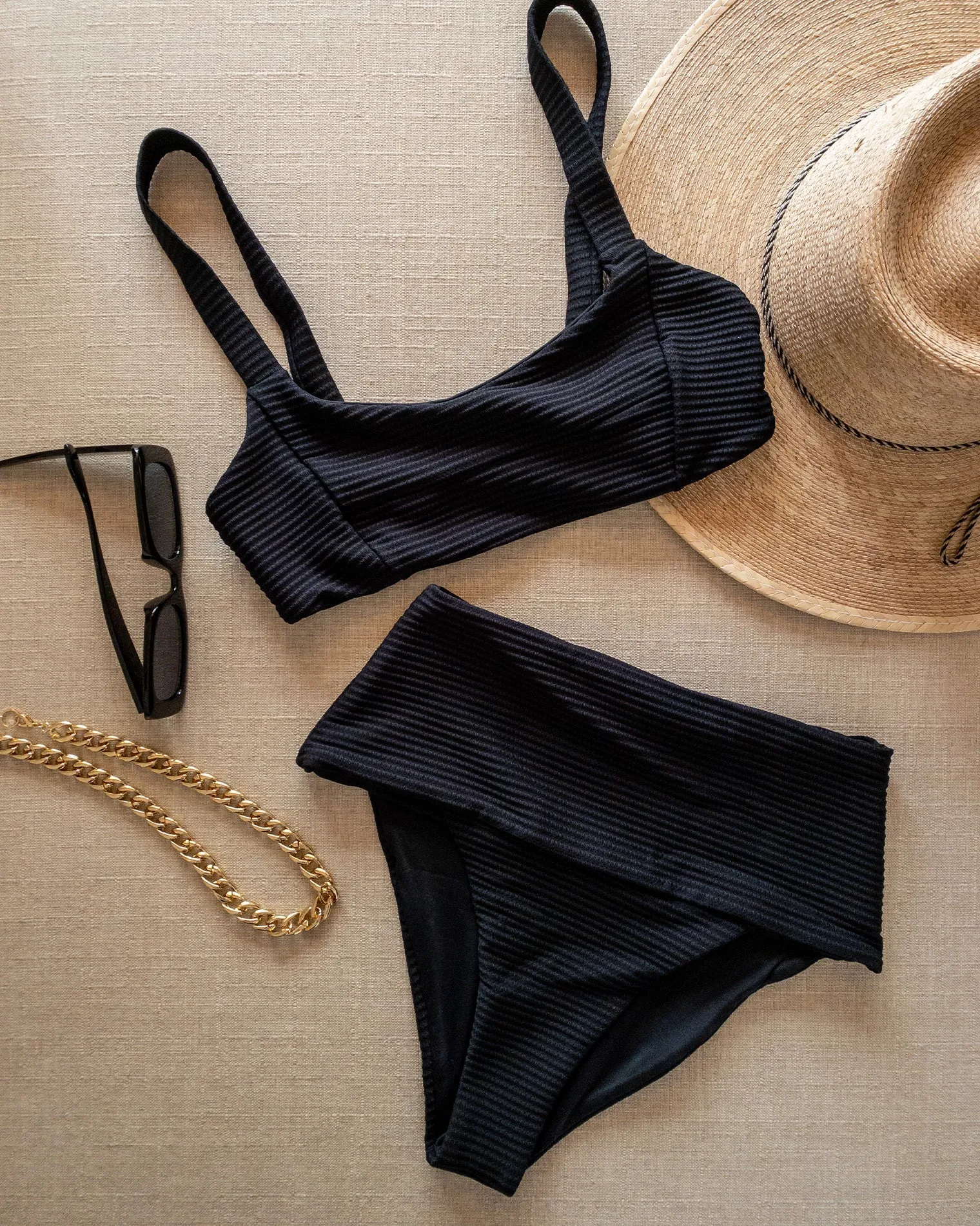 Jess Bikini Top - Black sold by l*space product image thumbnail 5