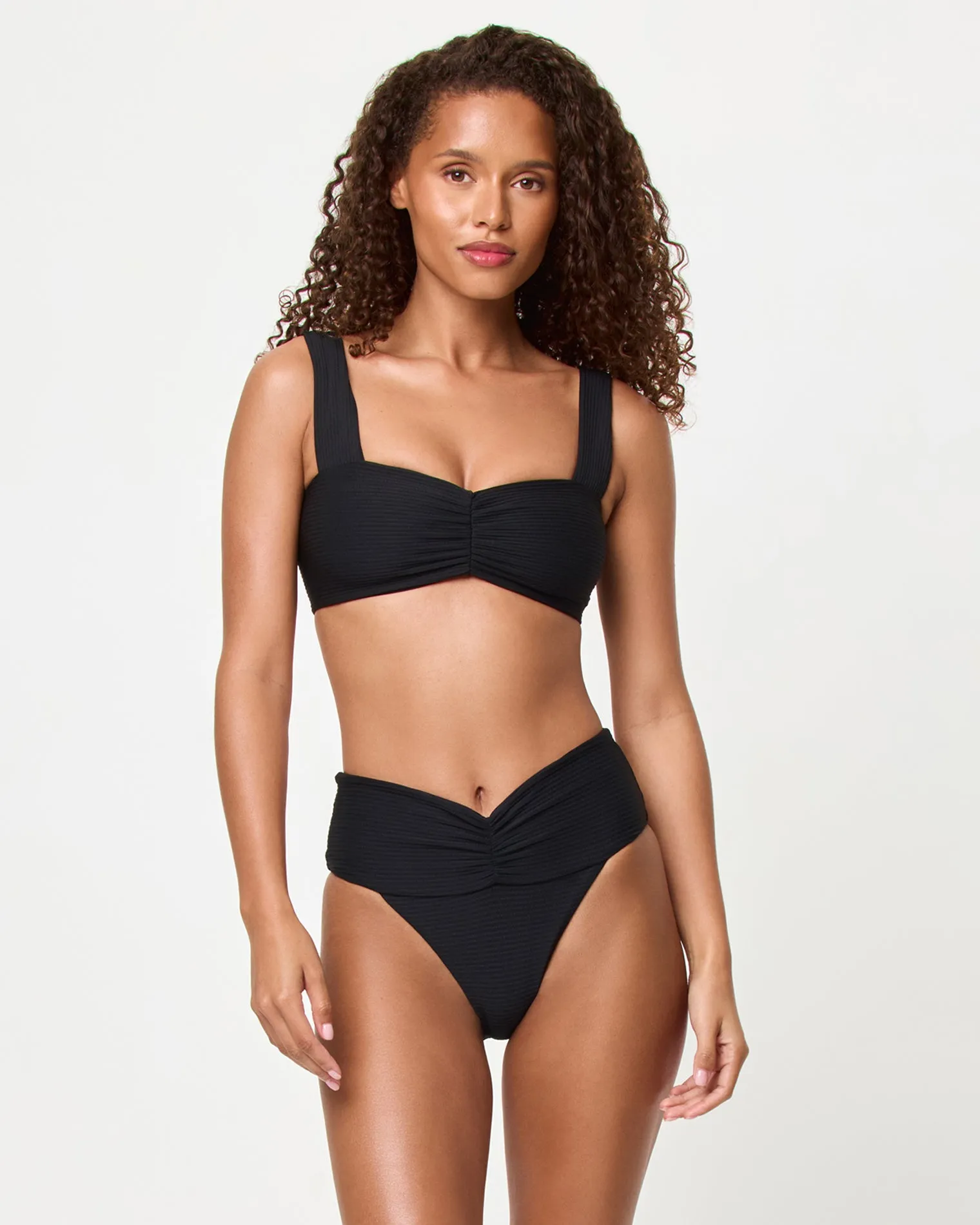 Marlee Bikini Top - Black sold by l*space product image thumbnail 3