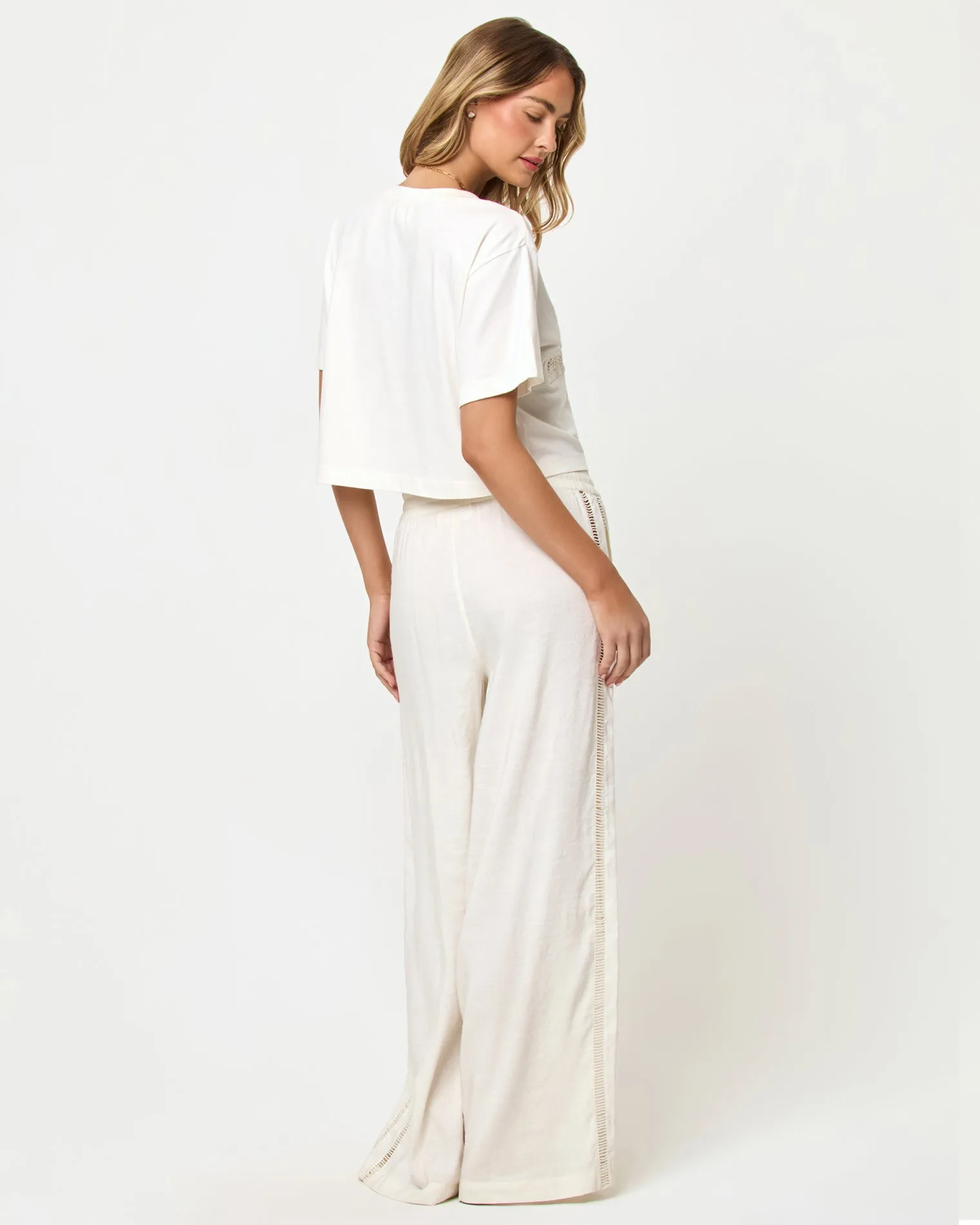 At Your Leisure Pant - Cream-Natural sold by l*space product image thumbnail 4