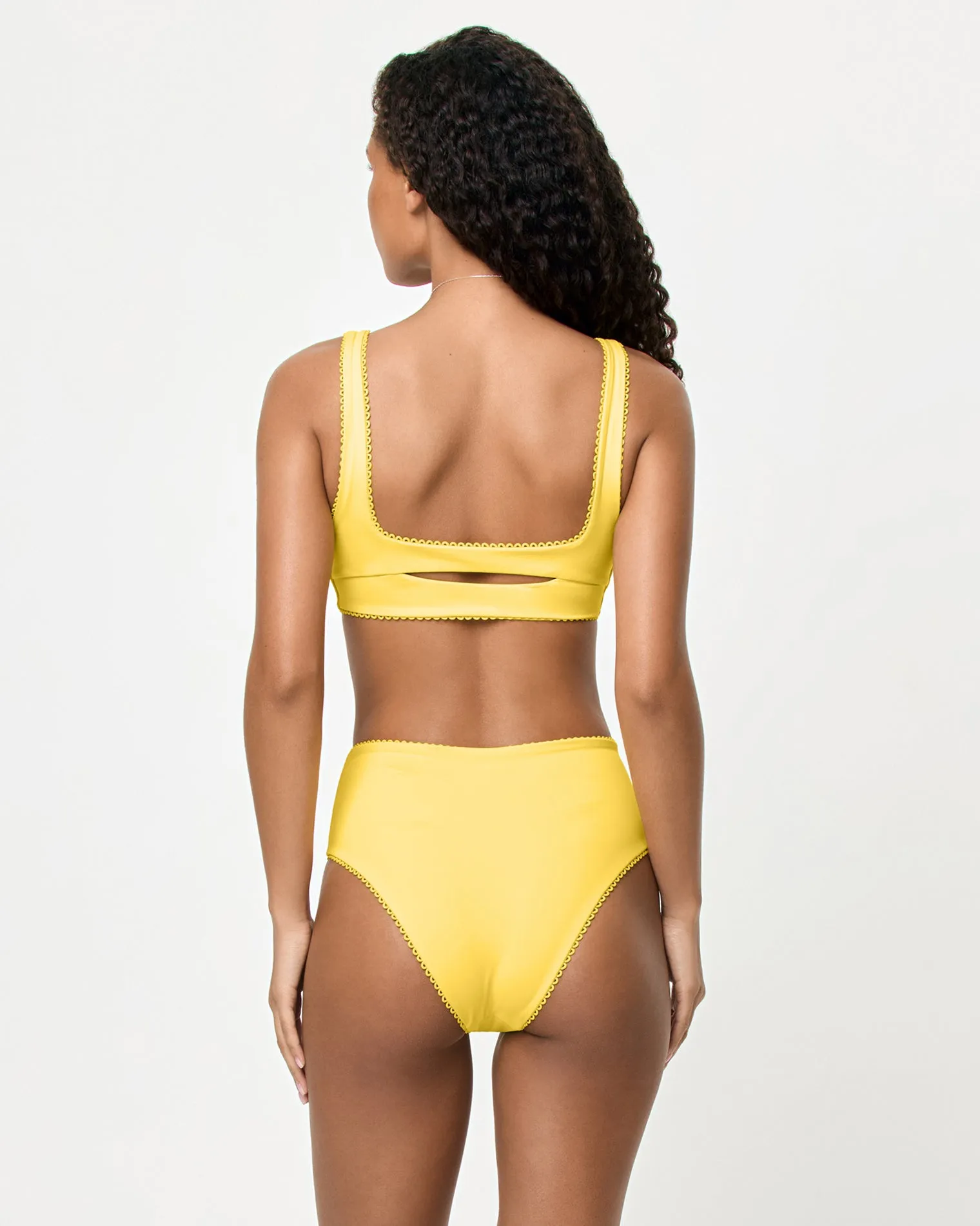 Effie Bikini Top - Ditsy sold by l*space product image thumbnail 3