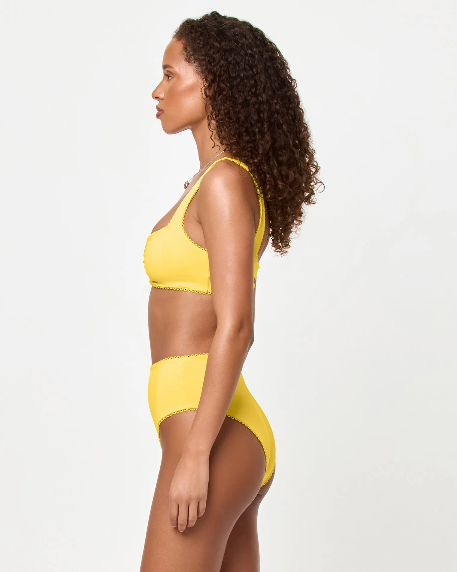 Effie Bikini Top - Ditsy sold by l*space product image thumbnail 4