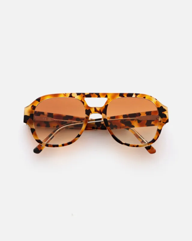 Lu Goldie Ruby 01 Sunglasses - Tortoise sold by l*space