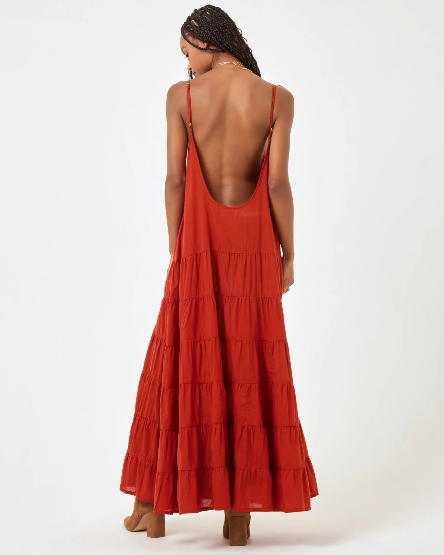 Goldie Cover-Up Dress - Redwood sold by l*space product image thumbnail 3