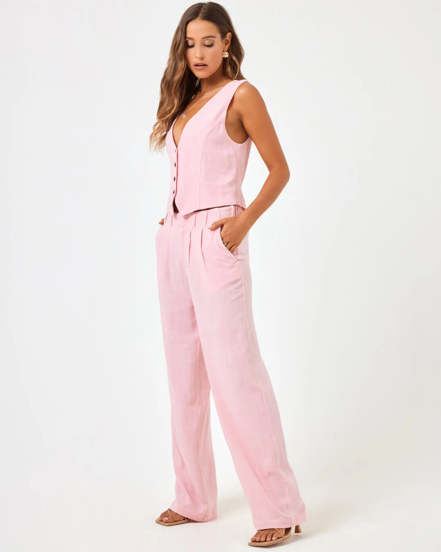 Rhodes Pant - Macaroon Pink sold by l*space product image thumbnail 3