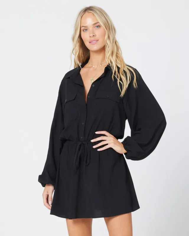 Amelia Dress - Black sold by l*space