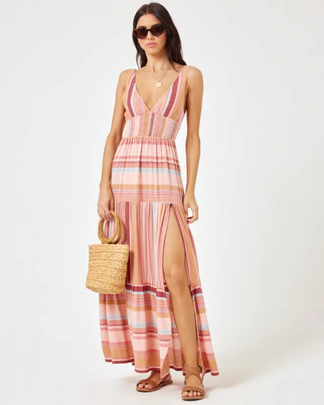 Stripe Lilikoi Dress sold by l*space